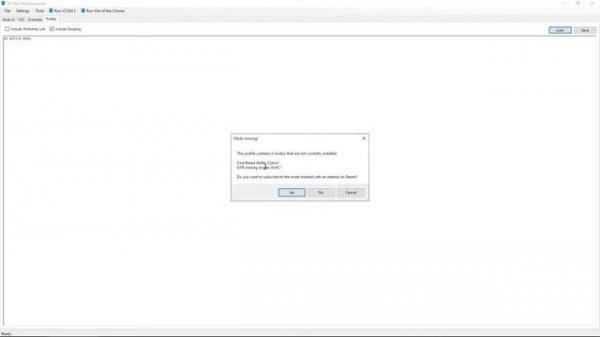 XCOM 2 War of the Chosen - Mod Launcher Profiles and Categories