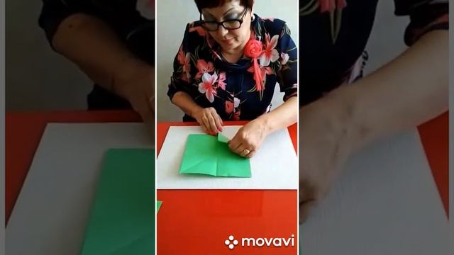 Оригами "Лягушка" для детей старшего дошкольного возраста. смотреть онлайн