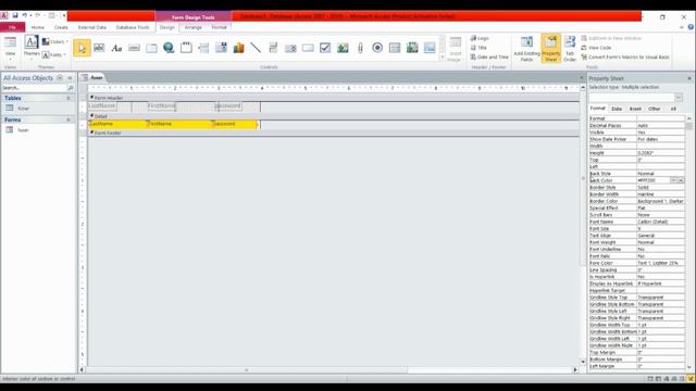 Highlight textbox when selected|MS Access 2010 смотреть онлайн