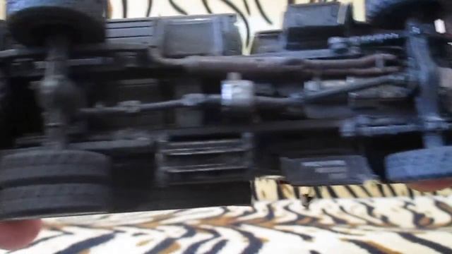 ГАЗ 3309 (SSМ 1:43) за 400 рублей, слабонервным не смотреть!!!
