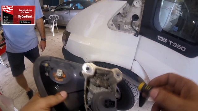 Ford Transit (2000–2014) How to Replace a Car Door Mirror смотреть онлайн