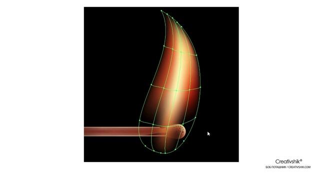 Градиентная сетка в Adobe Illustrator