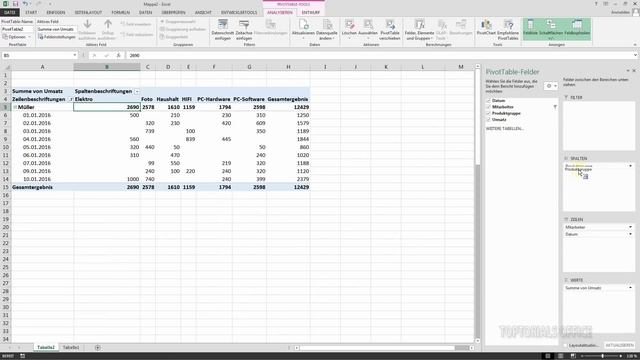 Pivot-Tabelle erstellen total leicht (Excel) смотреть онлайн
