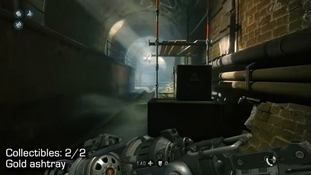 Wolfenstein: The New Order - Chapter 7 Collectibles - A Mystery - Enigma Codes, Gold & Letters смотреть онлайн