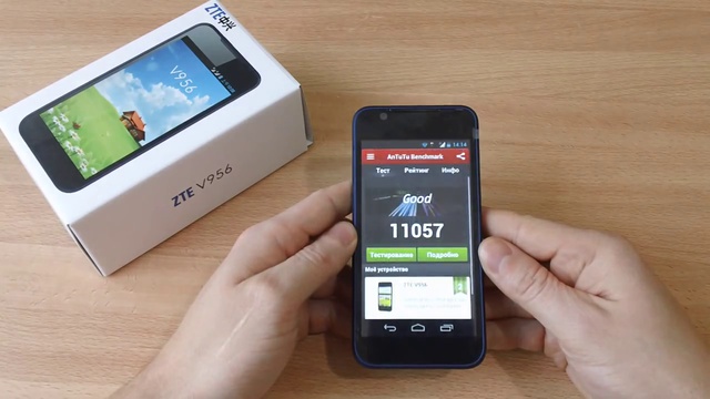 Телефон ZTE V956 Quad Core Видео обзор смотреть онлайн
