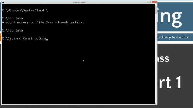 Learn Java Programming - Constructors Part 1 Tutorial смотреть онлайн