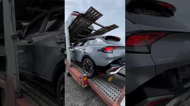 Погрузка авто клиента на Бишкек. Kia Sportage 2022 смотреть онлайн