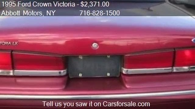 1995 Ford Crown Victoria LX Must See! for sale in Lackawanna смотреть онлайн
