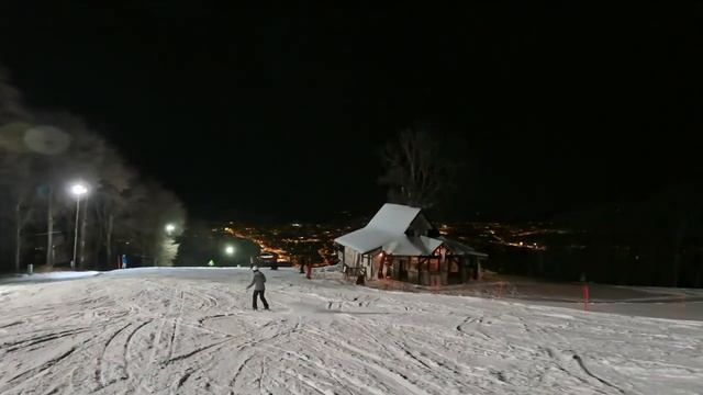 INSTA360 ACE PRO 8K - Night skiing on slovenian ski resort & low light performance. смотреть онлайн