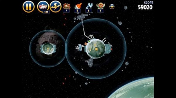 Angry Birds Star Wars 6-14 Death Star 2 3 Star