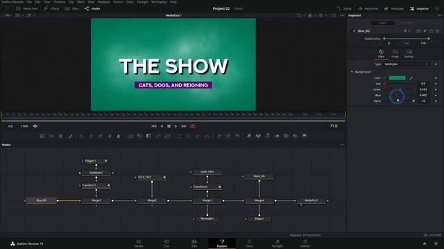 How to import/export Fusion Comps from DaVinci Resolve - Save Fusion Compositions to use Later! смотреть онлайн