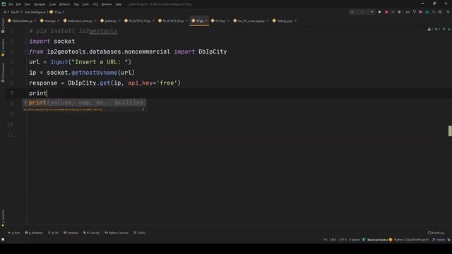 How to track location from a URL using Python смотреть онлайн