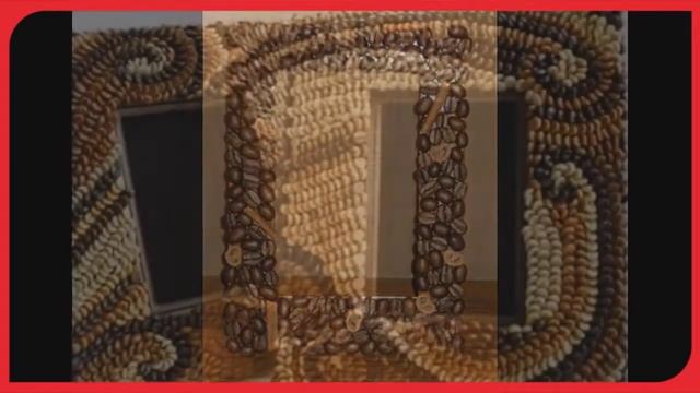 Делаем рамку для фотографий из кофейных зерен смотреть онлайн