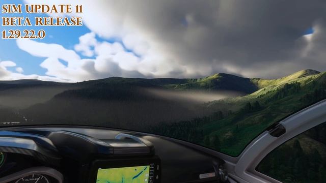 MSFS Sim Update 11 BETA Atmospheric Improvements/Graphics Quality Improvements Game Settings Shown смотреть онлайн