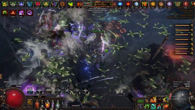 PoE 3.16 : [Simulacrum Wave 30][STR Stack][Deadeye][Venom Gyre][Shotgun both bosses] смотреть онлайн