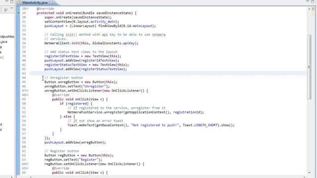 Netmera Push Notification Android Tutorial смотреть онлайн