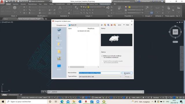 QGIS- Importation dessin Autocad vers QGIS смотреть онлайн