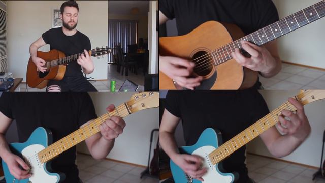 Shogun - Trivium guitar cover (All guitar parts) Gibson Flying V 7 String, Dean MKH ML смотреть онлайн