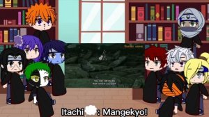 Akatsuki react to Obito VS kakasi and naruto (mask break) | Akatsuki | naruto | gacha |
