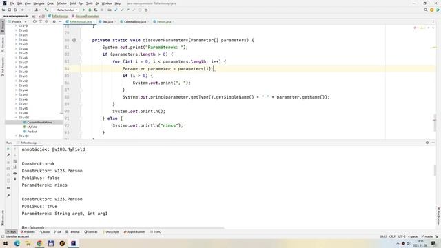 [Java v123] Reflection API - I. rész смотреть онлайн