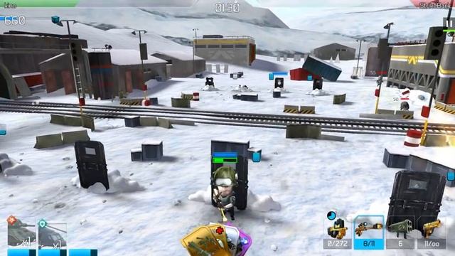 Warfriends real time pvp battle - how to kill Predator with repair bots смотреть онлайн