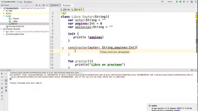 Capítulo 37 Kotlin - Clases: Constructores secundarios смотреть онлайн