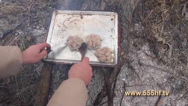 Готовим на природе котлеты из щуки. смотреть онлайн