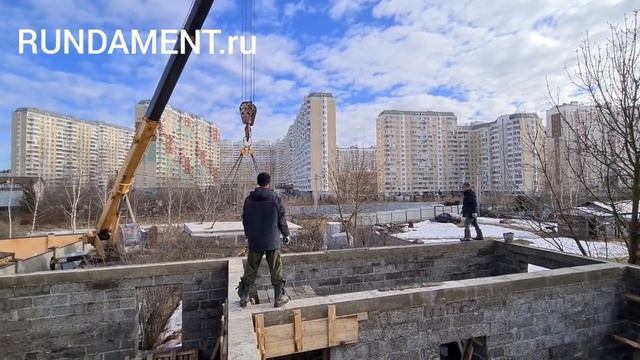 Монолитно-сборное перекрытие на доме из арболита. обзор 2021год. смотреть онлайн