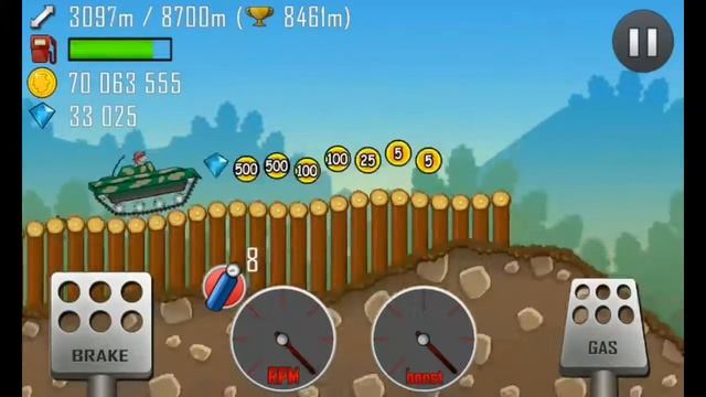 HILL CLIMB RACING КУРС МОЛОДОГО БОЙЦА 4000м #2 смотреть онлайн