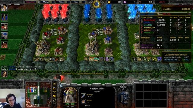 Warcraft 3 Classic: HellHalt TD Competitive #65 - 3 Hours of Some of My Worst Play! :D смотреть онлайн