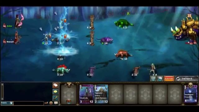 Kings and Legends - Free 2 Play TCG MMO Overview смотреть онлайн