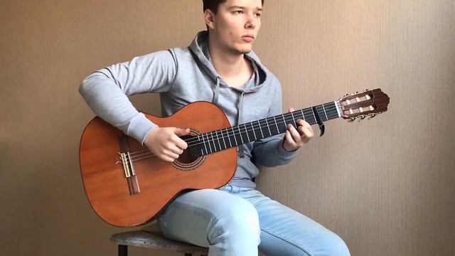 Tones and I - Dance monkey guitar cover смотреть онлайн