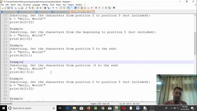 Lecture 12: Python String and String Slicing Programming Tutorial in Amharic | በአማርኛ смотреть онлайн