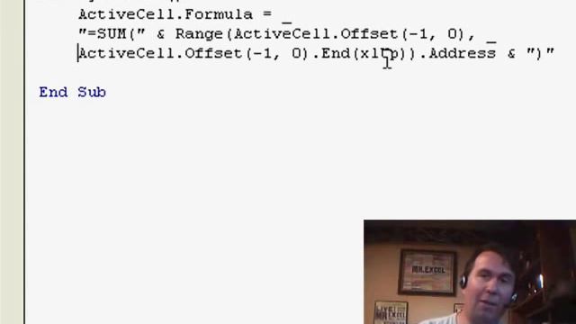 Excel - Excel Macro Replicating AutoSum Functionality with a Single Line of Code - Episode 844 смотреть онлайн