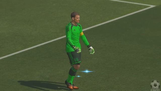 PES 2015: Final da Copa do Mundo - Alemanha vs França (Benzema,Reus,Ribery,Gotze,Neuer,Kroos) смотреть онлайн