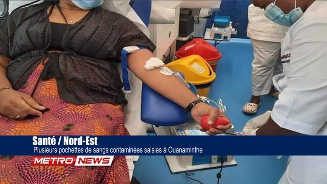Saisie de pochettes de sang contaminé en provenance de la République Dominicaine смотреть онлайн