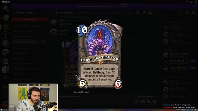 Trying to Guess My Viewers Do you know hearthstone cards смотреть онлайн