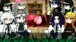 | past Hashira react to Nezuko | Demon slayer | RUS/ENG | ??/?? |