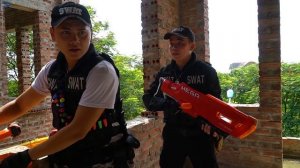 LTT Game Nerf War : Warriors SEAL X Nerf Guns Fight Gang Destruction Braum Crazy Mercenary Duo