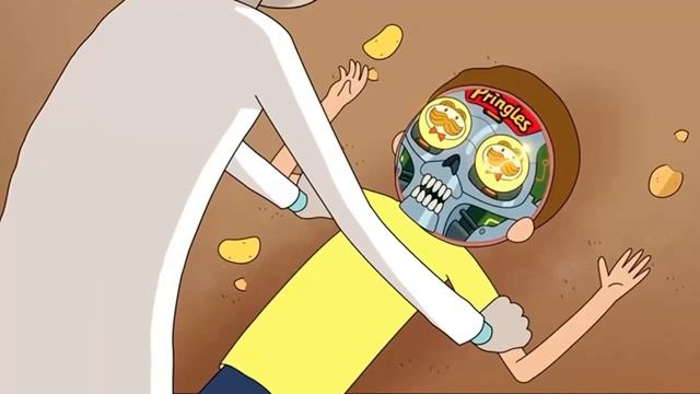 Рик и Морти в рекламе Pringles (Сыендук)