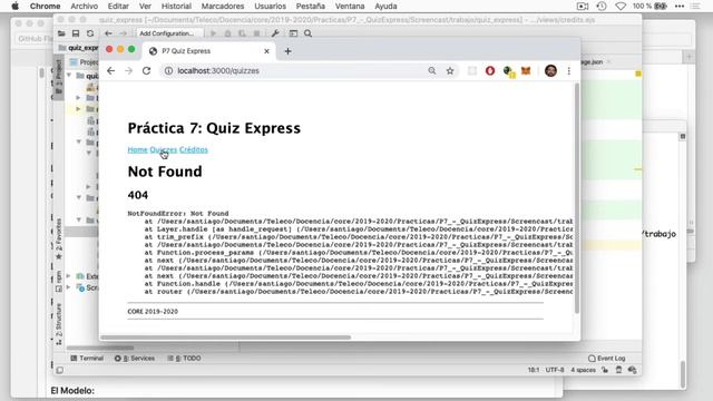 Screencast entrega. Quiz Express смотреть онлайн