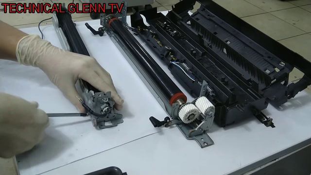 HOW TO REPLACE FUSER FILM, AND CLEAN FUSER UNIT | RICOH MP3554, MP4054, MP5054, MP6054