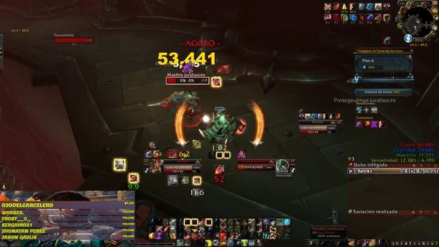 WoW Shadowlands 9.1 | Guerrero Armas Pov | Torghast Cámaras de Adamantita ⭐⭐⭐⭐⭐ смотреть онлайн