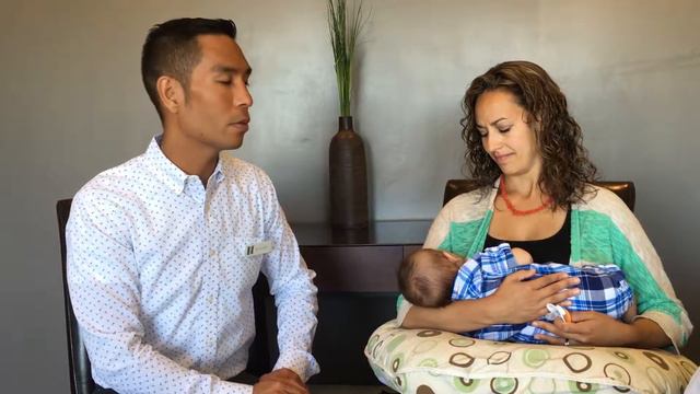 Breast Feeding Demonstrated By Dr. Freddie So, Oakville Chiropractor