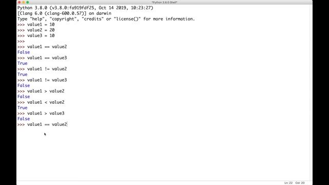 5mL - Let's use Comparator Operators | Tutorial #12 | Python Programming (HINDI) смотреть онлайн