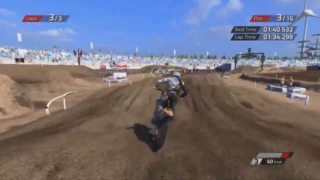 MXGP: The Official Motocross Game Walkthrough - Part 13 MX2 German Grand Prix смотреть онлайн