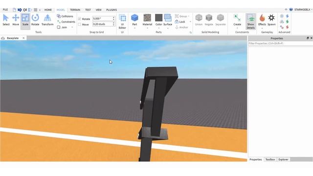 ROBLOX Studio | Making Basketball Court ? смотреть онлайн