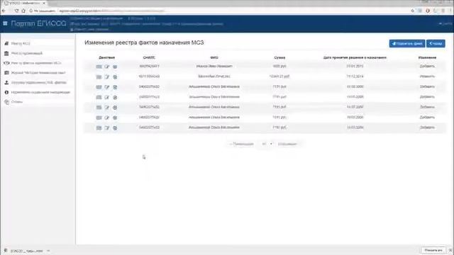 Инструкция 2018 года от ПФР по работе с Реестром фактов назначений.
