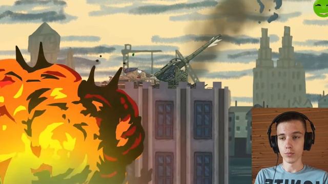 Ракеты против Британского КВ-45 - Реакция на Геранда - Мультики про Танки смотреть онлайн