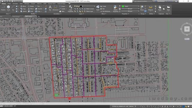FTTH engineerig & planning in AutoCAD смотреть онлайн